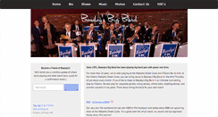 Desktop Screenshot of beasleysbigband.com
